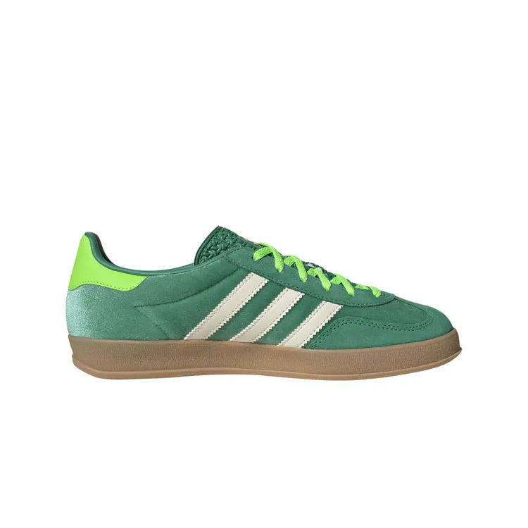 ADIDAS Gazelle Indoor Velvet Semi Court Green JI2715