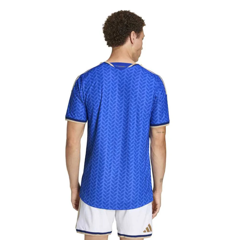ADIDAS Italy 26 Home Authentic Jersey Blue JL6934