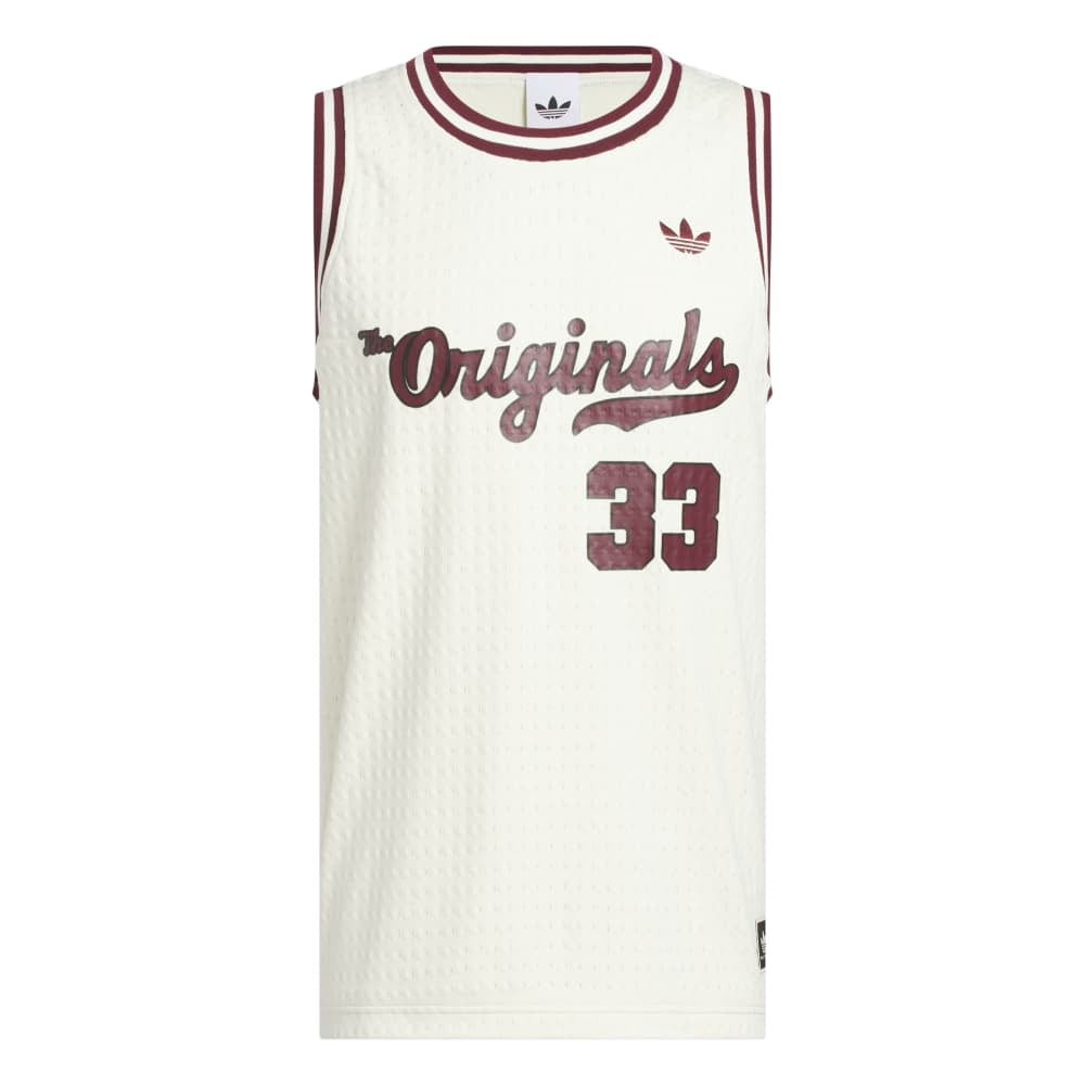 ADIDAS Originals Basketball Jersey White JM9953