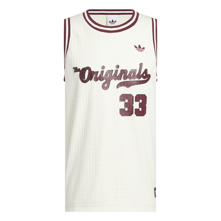 ADIDAS Originals Basketball Jersey White JM9953