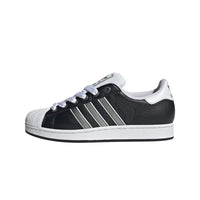 ADIDAS Superstar II Black Silver White Sneakers JQ3209