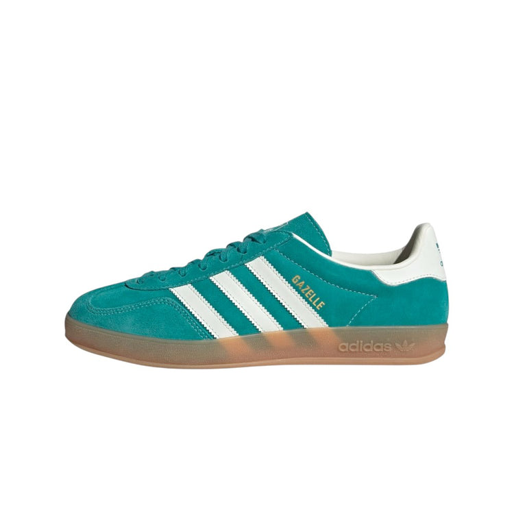 ADIDAS Gazelle Indoor Green White Sneakers JQ8391