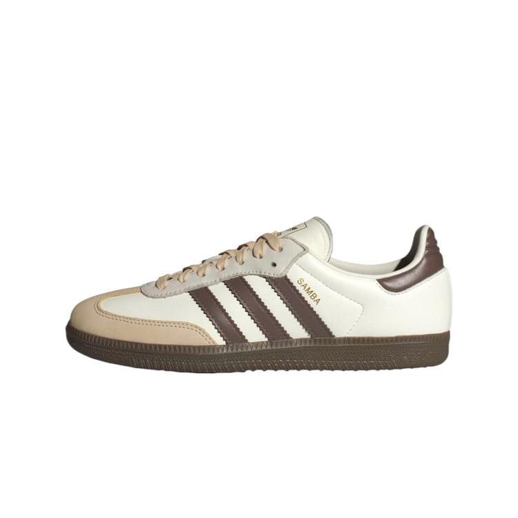 ADIDAS Samba OG White Brown Sneakers JR8842