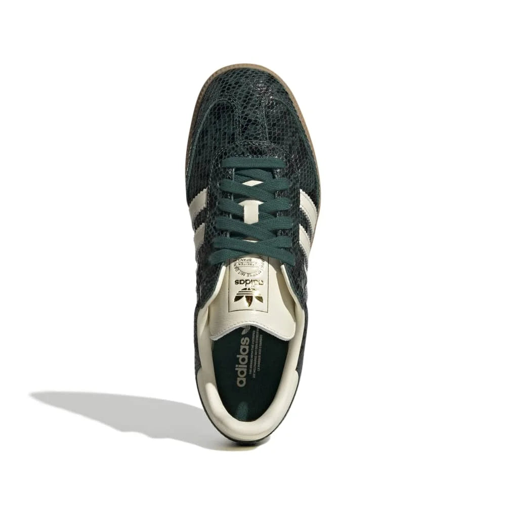 ADIDAS Samba OG Green Snakeskin Sneakers JR8848