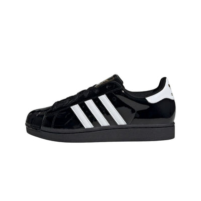 ADIDAS Superstar II Black White Sneakers JS4009