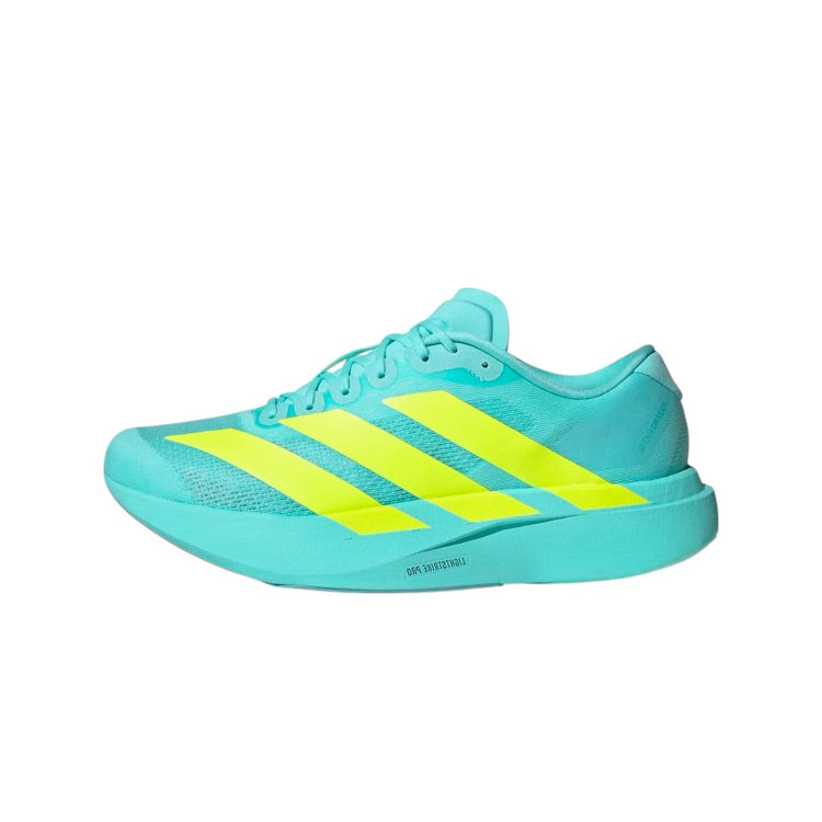 ADIDAS Adizero EVO SL Turquoise Yellow Sneakers JS4506
