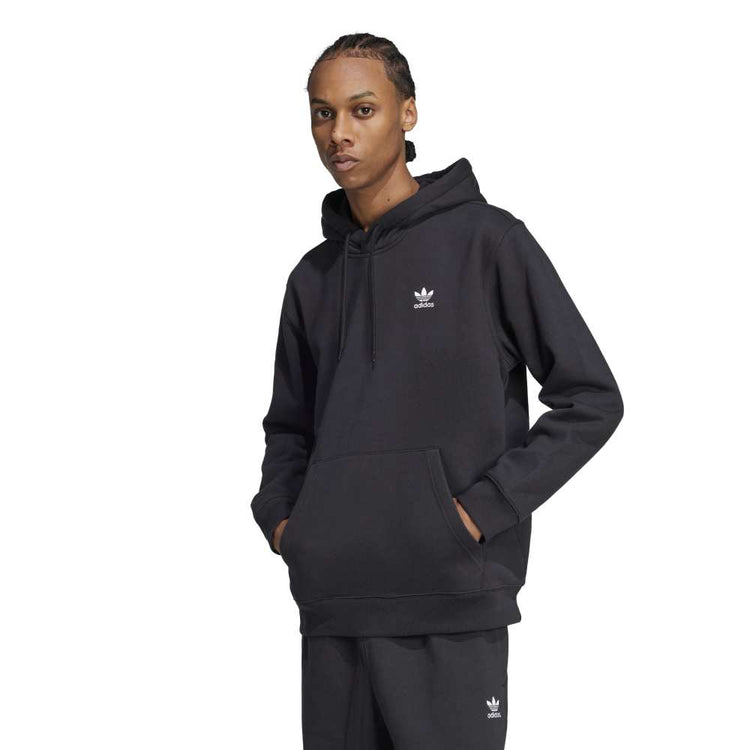 ADIDAS Trefoil Essentials Loose Hoodie Black JV6056