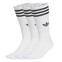 ADIDAS 3-Stripes High Crew Socks 3 Pairs White JV7416