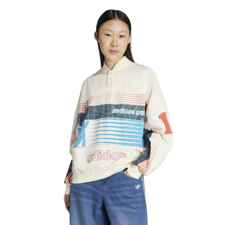 ADIDAS Archive Summersport Sweatshirt White JW0148