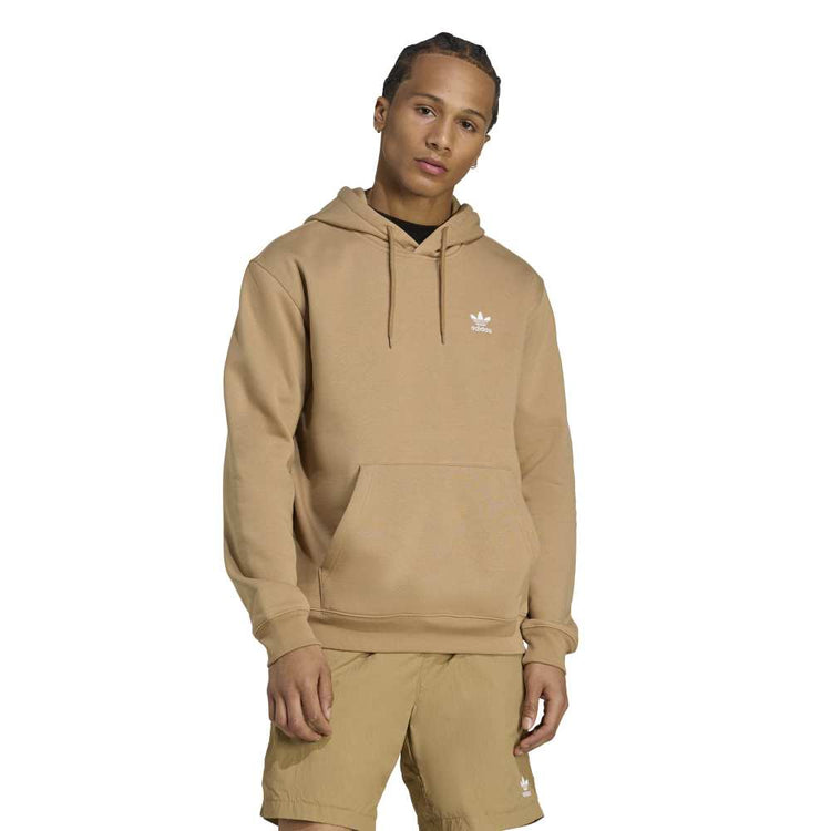 ADIDAS Trefoil Essentials Loose Hoodie Beige JW1111