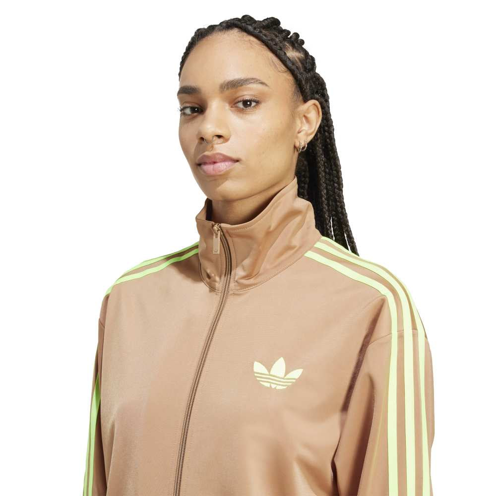 ADIDAS Adicolor Classic Firebird Loose Track Jacket Beige JW1249