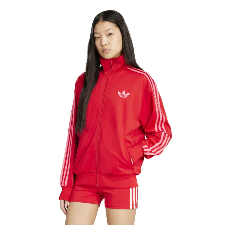 ADIDAS Adicolor Classic Firebird Loose Track Jacket Red JW3665