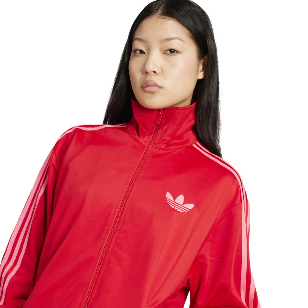 ADIDAS Adicolor Classic Firebird Loose Track Jacket Red JW3665