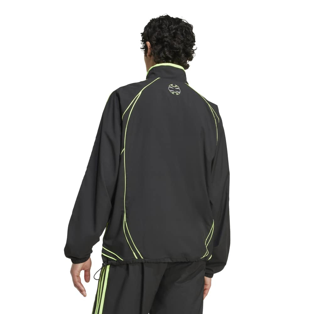 ADIDAS Adicolor Teamgeist Track Jacket Black/Green JW5866