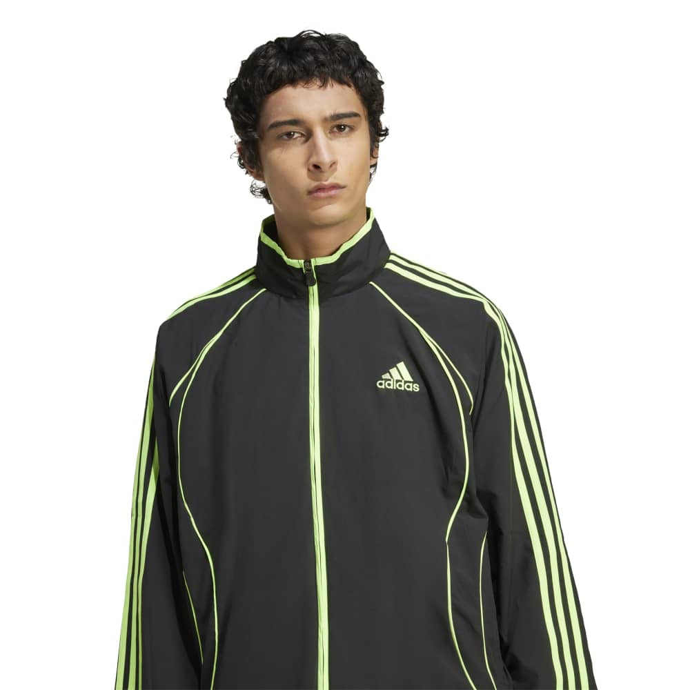 ADIDAS Adicolor Teamgeist Track Jacket Black/Green JW5866