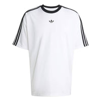 ADIDAS Adicolor Jacquard T-Shirt White JW5877