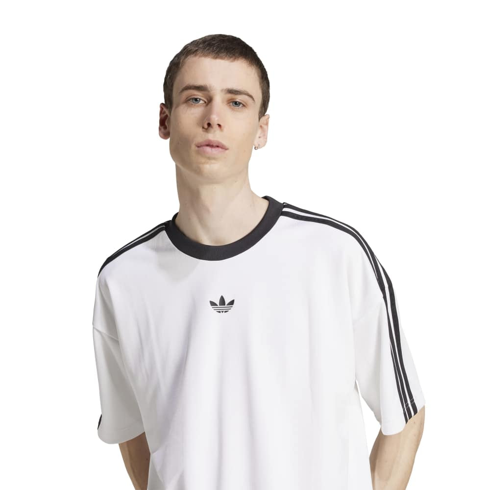 ADIDAS Adicolor Jacquard T-Shirt White JW5877