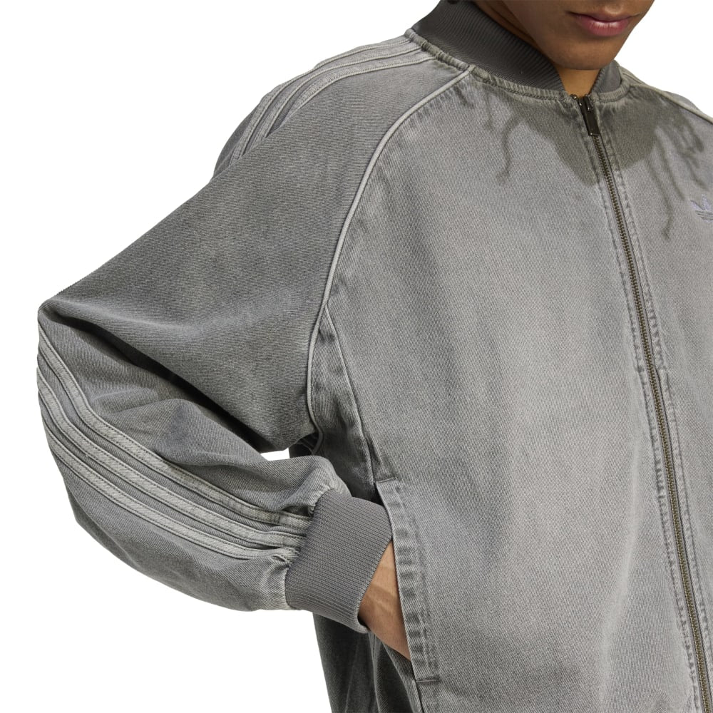 ADIDAS Adicolor SST Denim Jacket Grey JW5915