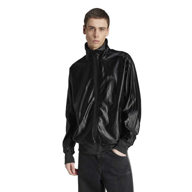 ADIDAS Firebird Metallic Track Jacket Black JW5960
