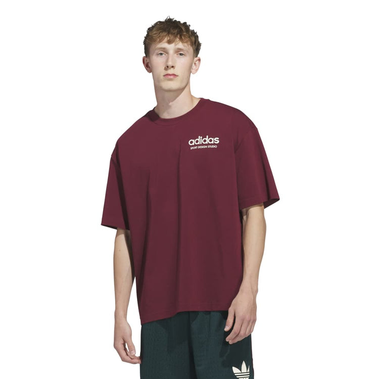 ADIDAS Sport Design GFX T-Shirt Red JW6645