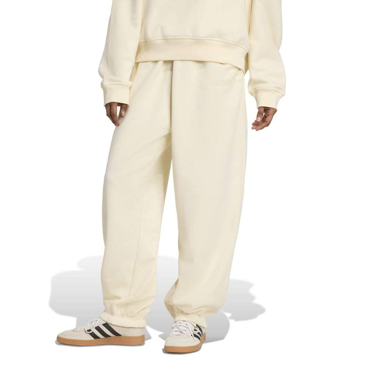 ADIDAS Essentials Linear Oversized Pant Cream JX3142