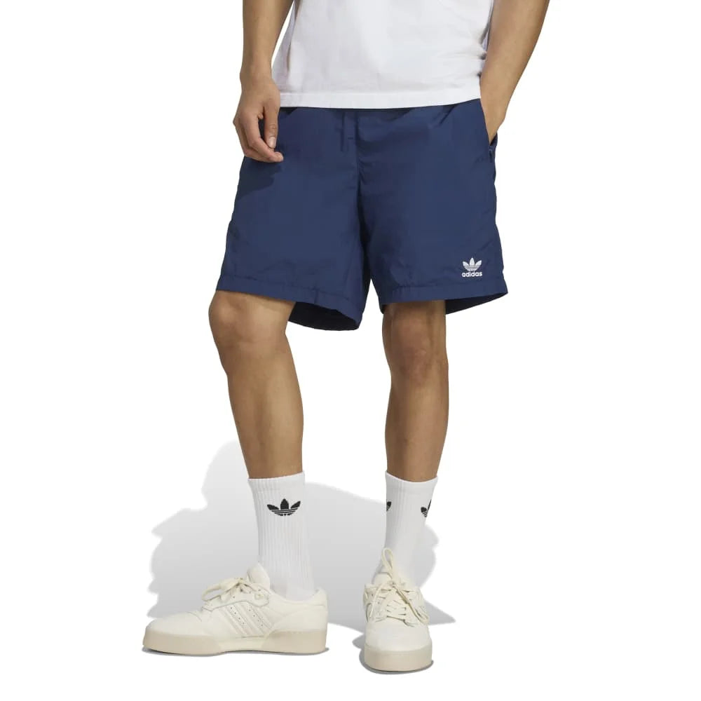 ADIDAS Trefoil Essentials Woven Shorts Blue JX3903
