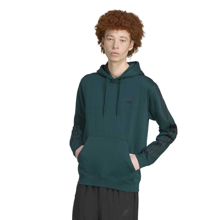 ADIDAS Adicolor Classics 3-Stripes Hoodie Green JY1378