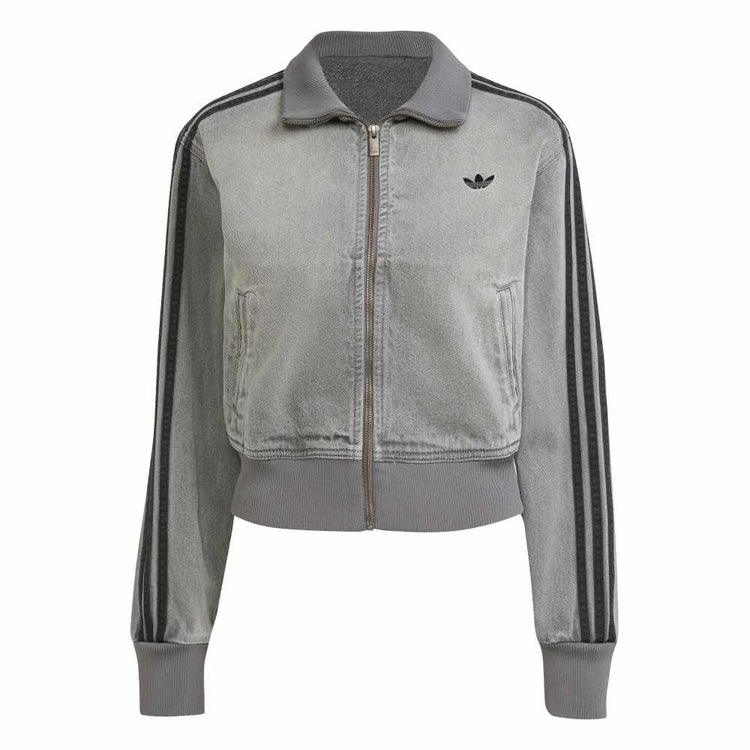 ADIDAS Adicolor Denim Track Jacket Grey JY2564