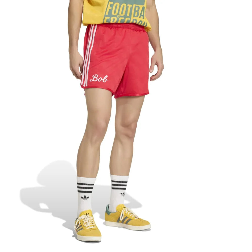 ADIDAS Bob Marley Originals Shorts Red JY5213