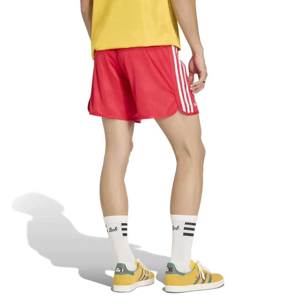ADIDAS Bob Marley Originals Shorts Red JY5213