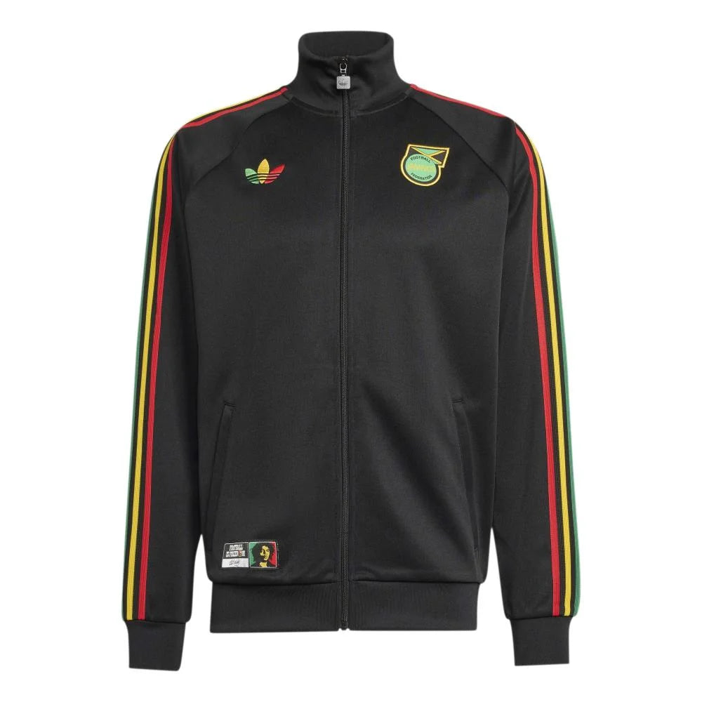 ADIDAS Jamaica x Bob Marley Originals Track Jacket Black JY5225