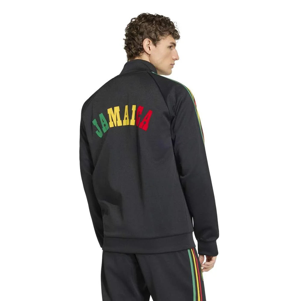 ADIDAS Jamaica x Bob Marley Originals Track Jacket Black JY5225