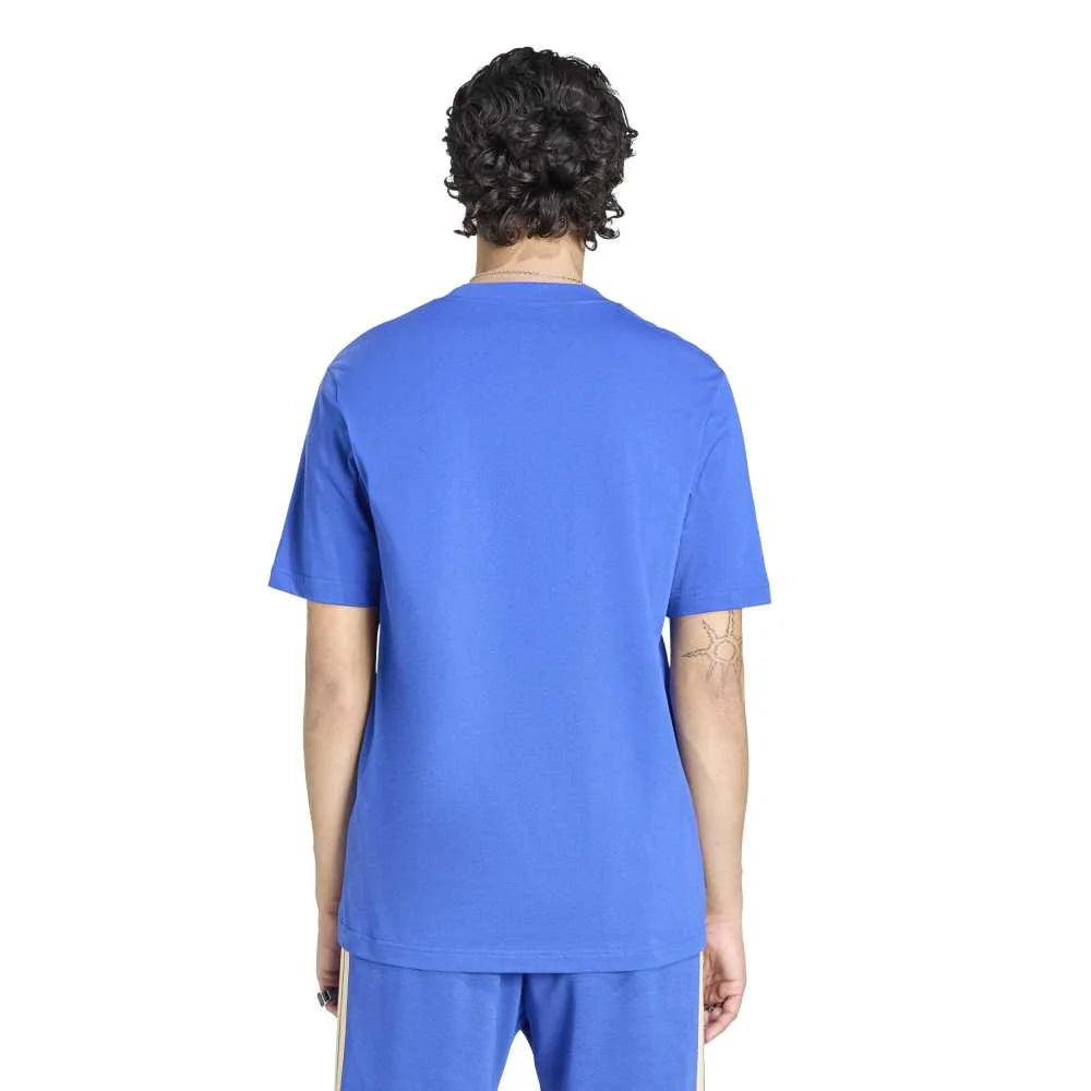 ADIDAS Italy Dna Graphic T-Shirt Blue JZ2067
