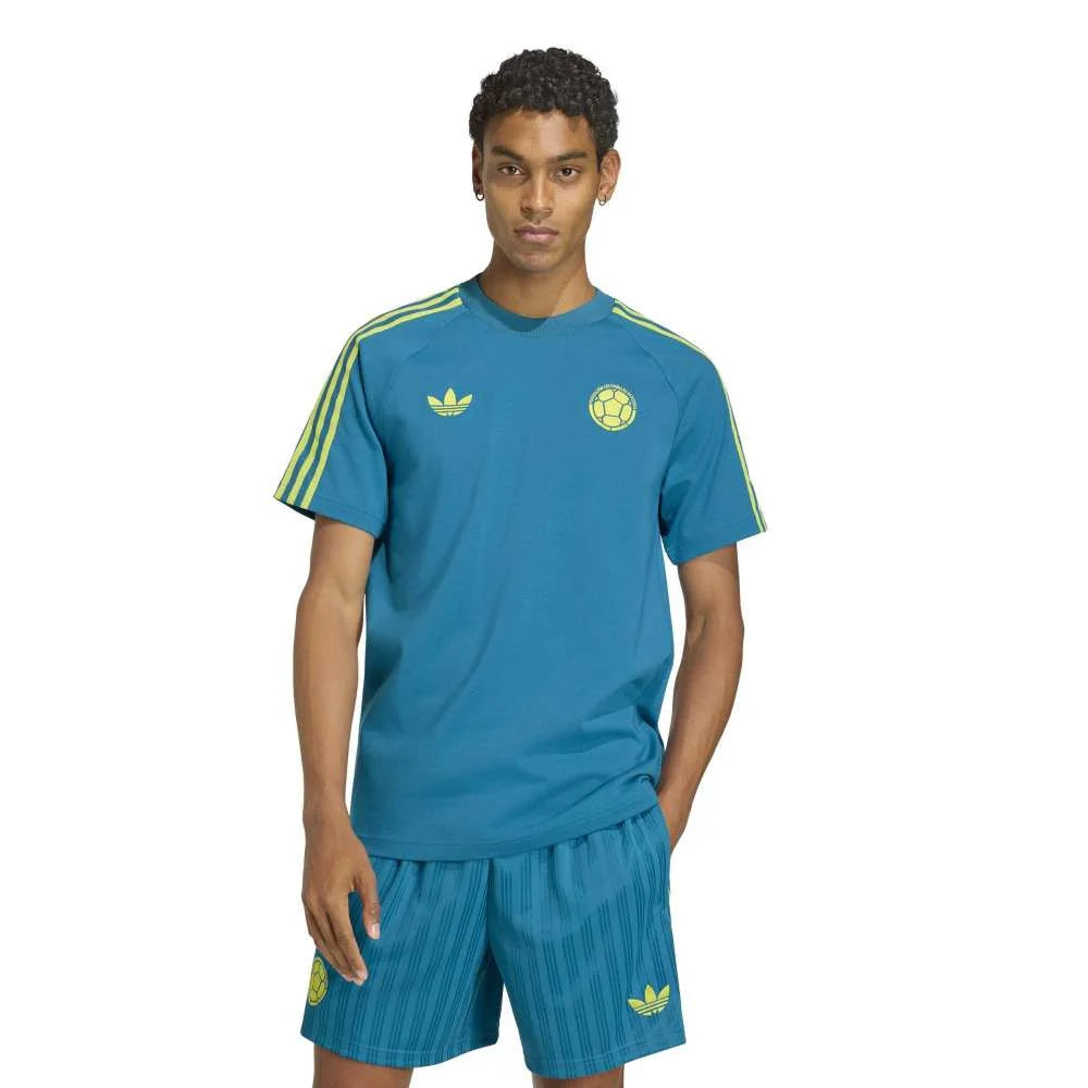 ADIDAS Colombia Originals T-Shirt Blue KA1532