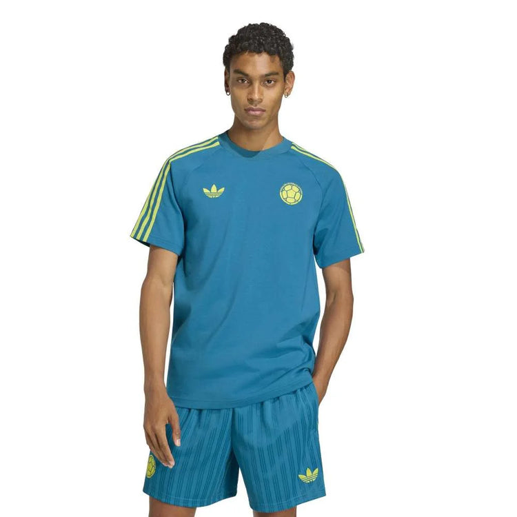 ADIDAS Colombia Originals T-Shirt Blue KA1532