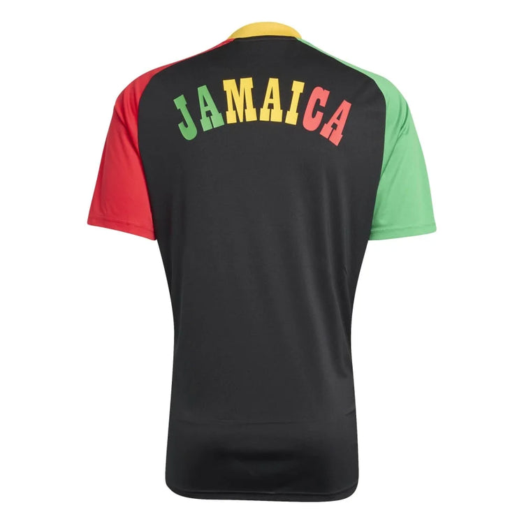 ADIDAS Jamaica 26 X Bob Marley Away Pre Match Jersey Black KA1909