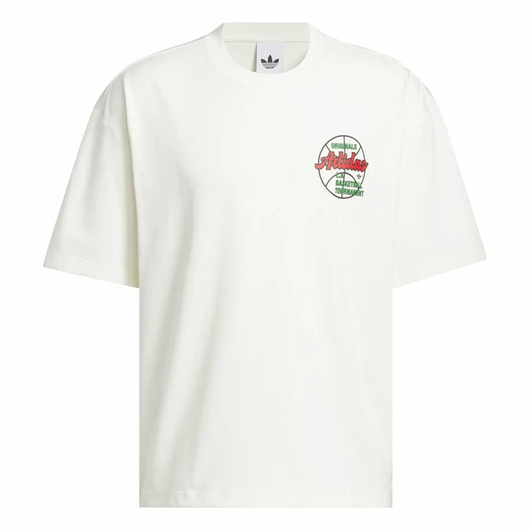 ADIDAS Originals Basketball Tournament T-Shirt White KB7846