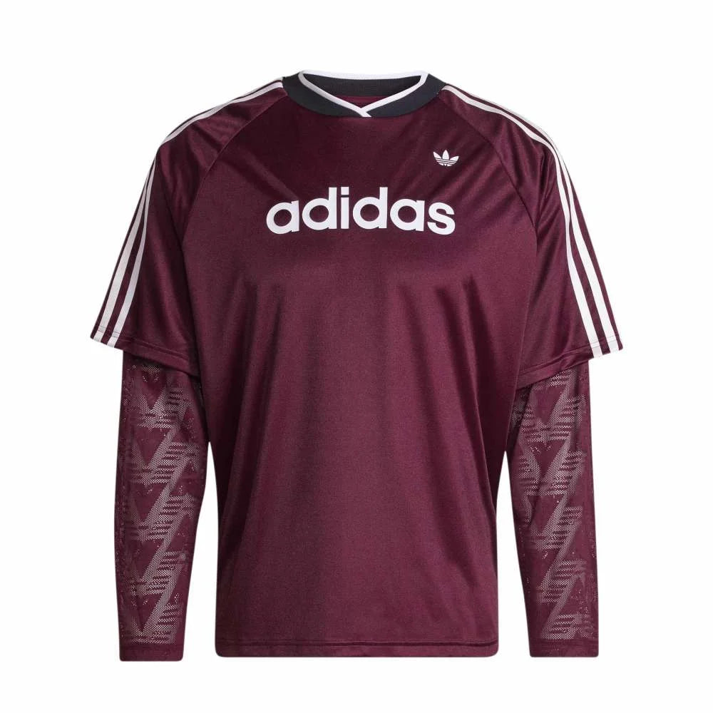 ADIDAS Lace Long-Sleeve Jersey Brown KC6432