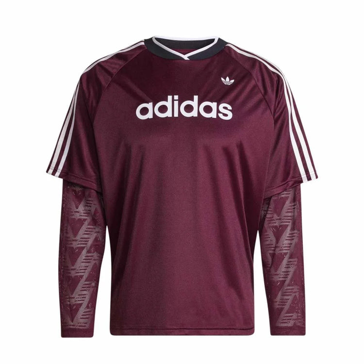 ADIDAS Lace Long-Sleeve Jersey Brown KC6432