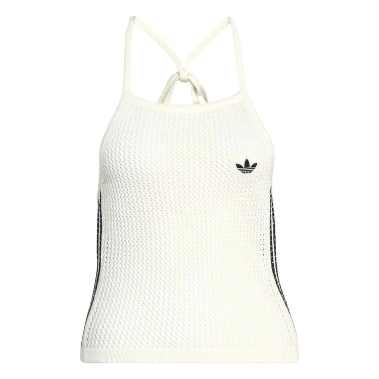 ADIDAS Knitted Crochet Top White KC6485