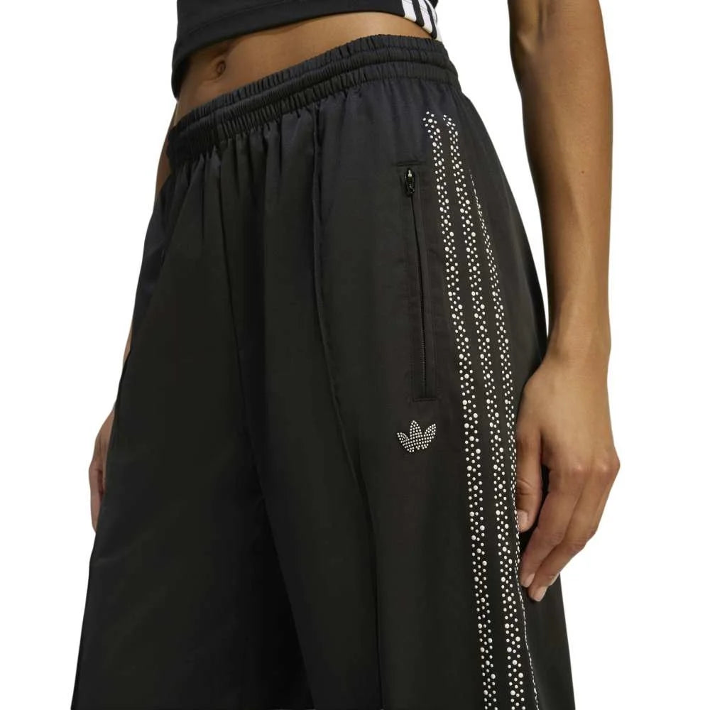 ADIDAS Pearl Firebird Loose Tracksuit Pant Black KC7863
