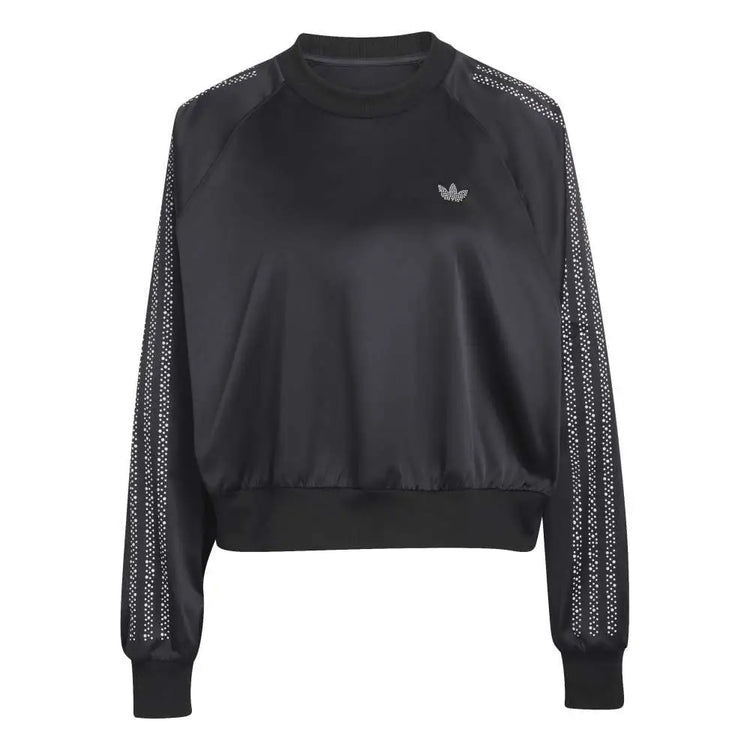 ADIDAS Pearl Jacquard Sweatshirt Black KC8087