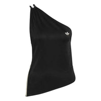ADIDAS Rouched One Shoulder Top Black KC9119