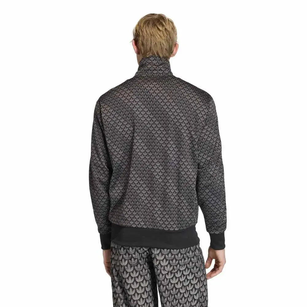 ADIDAS Firebird Loose Monogram Track Jacket Black KC9158
