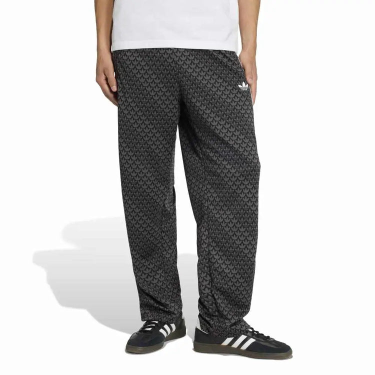 ADIDAS Firebird Loose Monogram Track Tracksuit Pant Black KC9159