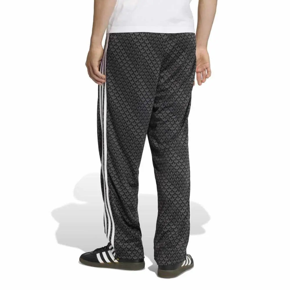 ADIDAS Firebird Loose Monogram Track Tracksuit Pant Black KC9159
