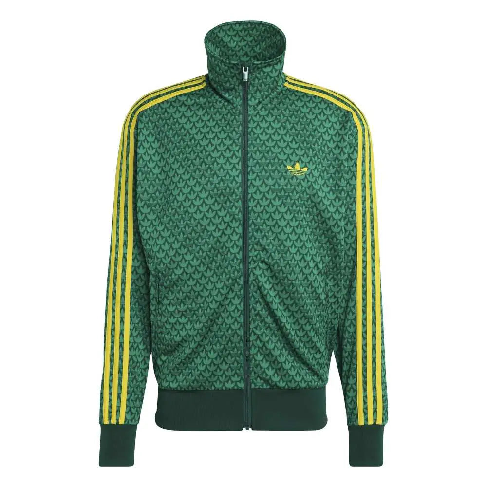 ADIDAS Firebird Loose Monogram Track Jacket Green KD0382