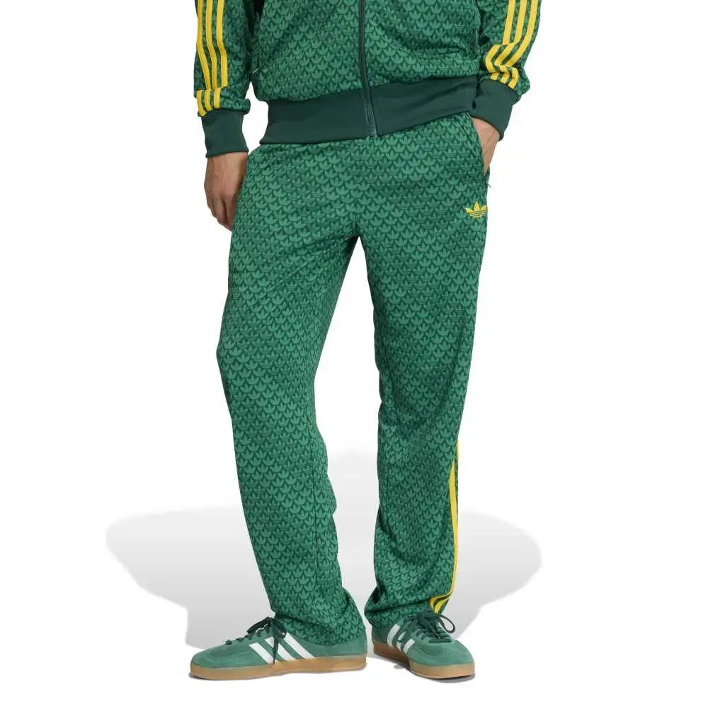 ADIDAS Firebird Loose Monogram Tracksuit Pant Green KD0396