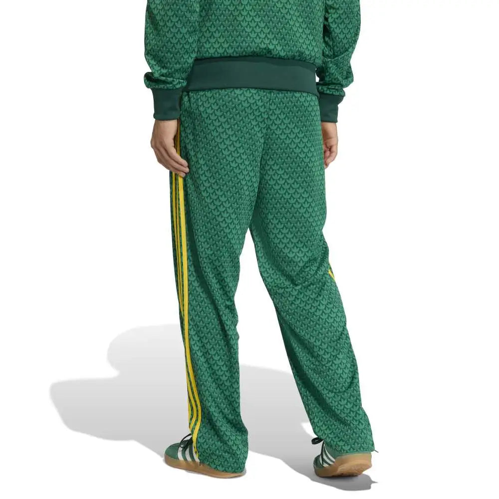 ADIDAS Firebird Loose Monogram Tracksuit Pant Green KD0396