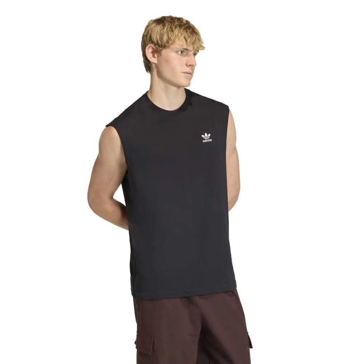 ADIDAS Trefoil Essentials Sleeveless Tank Top Black KD0691